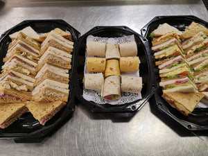 6 - Regular, classic sandwiches, wraps, savouries and cake